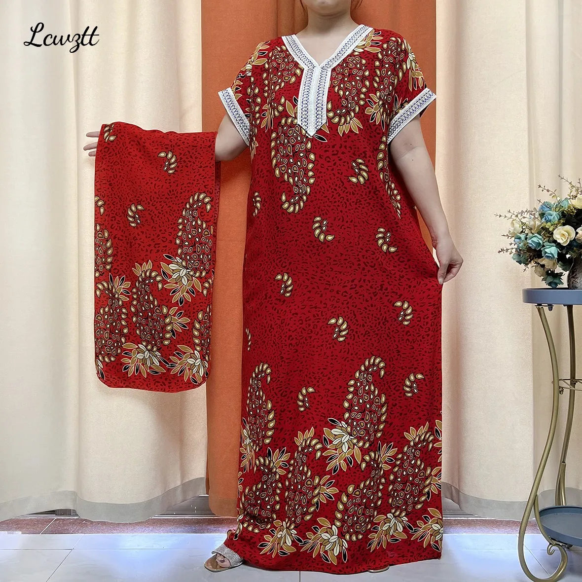 2024 Latest Hot Sale African Dress For Women Muslim Abaya Dubai Turkey Muslim Fashion Hijab Cotta Dress American Islam Clothing