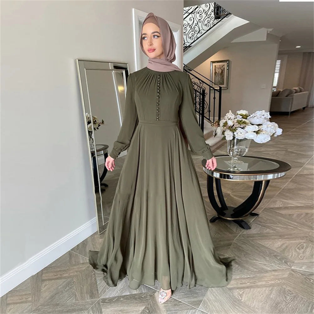 2024 Summer Modest White  Muslim Dubai Luxury Abaya Palestine Dresses Islam Eid Clothing Vestidos Para Mujer Elegantes Fiesta