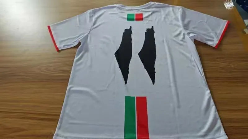 Palestine Football Jersey T Shirts Adult & Kids Light Luxury Digital Printed Soccer Uniforms Summer Mens Palestinian Flag Tees