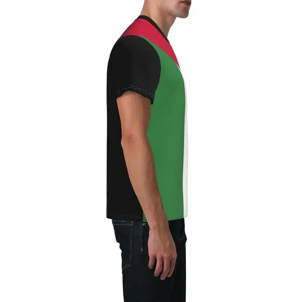 Palestine Flag 3D Printed T Shirt Men Women Summer Casual Short Sleeve Harajuku Streetwear