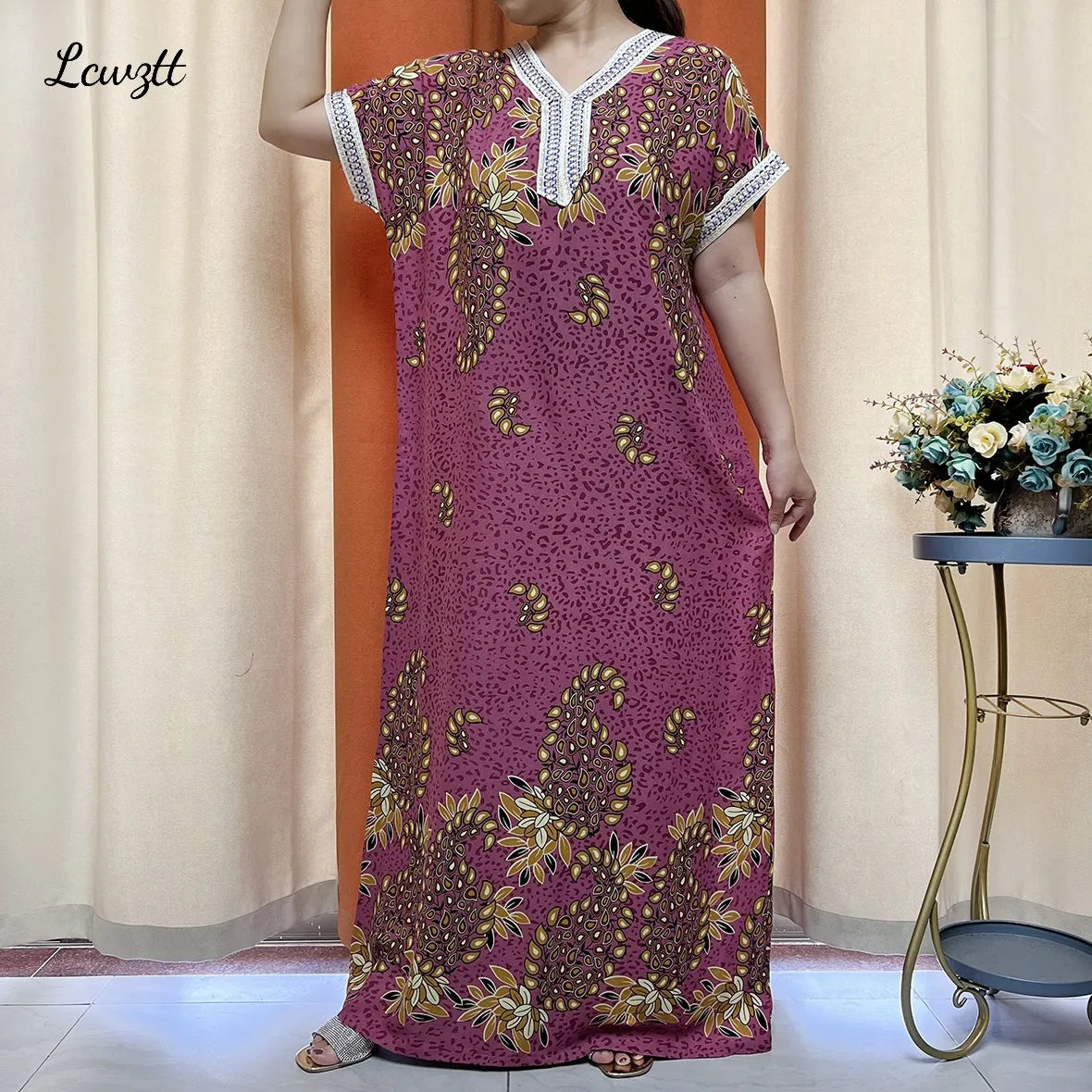 2024 Latest Hot Sale African Dress For Women Muslim Abaya Dubai Turkey Muslim Fashion Hijab Cotta Dress American Islam Clothing