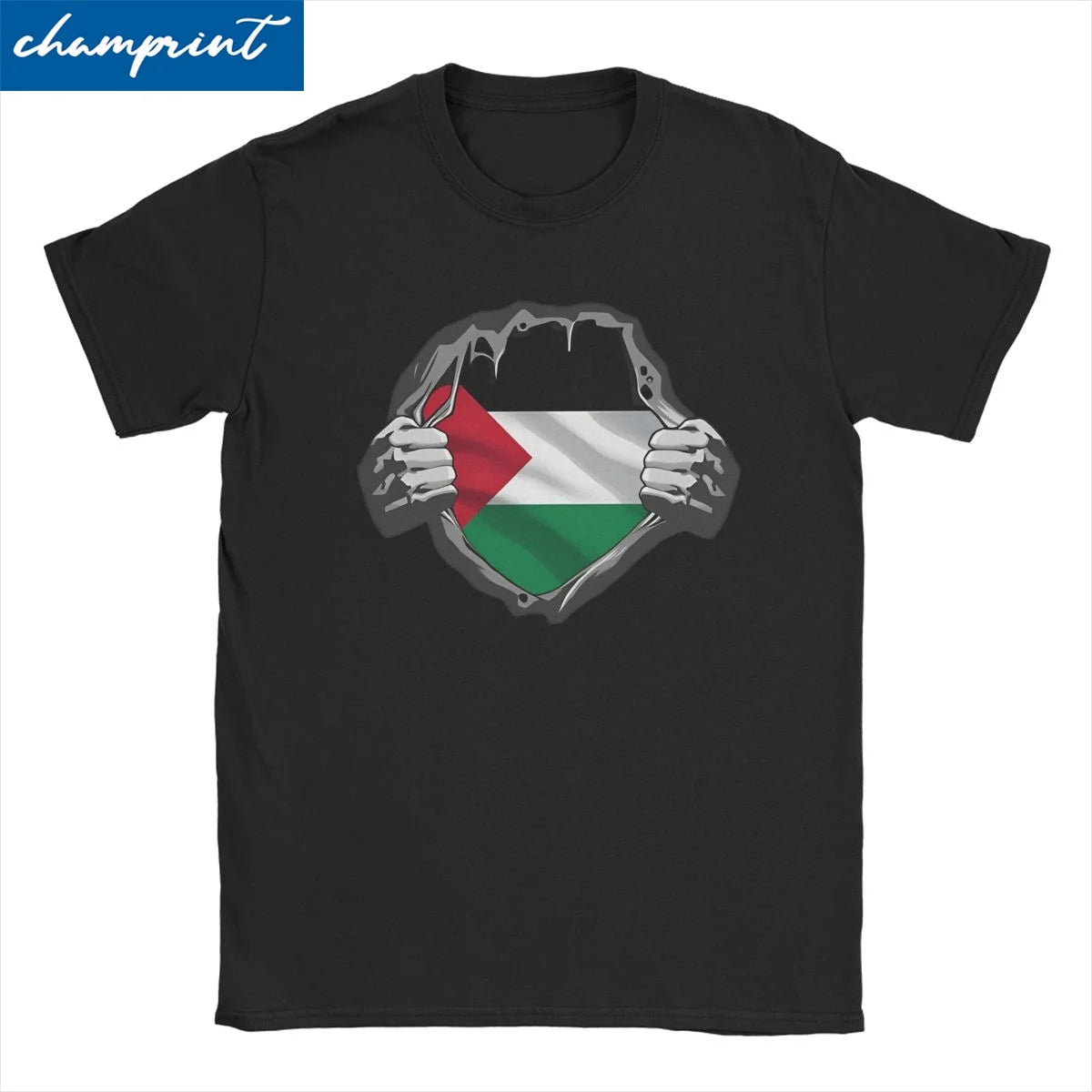 Palestine Flag T-Shirt for Men Women Arabic Hatta Kufiya Keffiyeh Casual Cotton Tee Shirt Crewneck T Shirts Plus Size Clothing