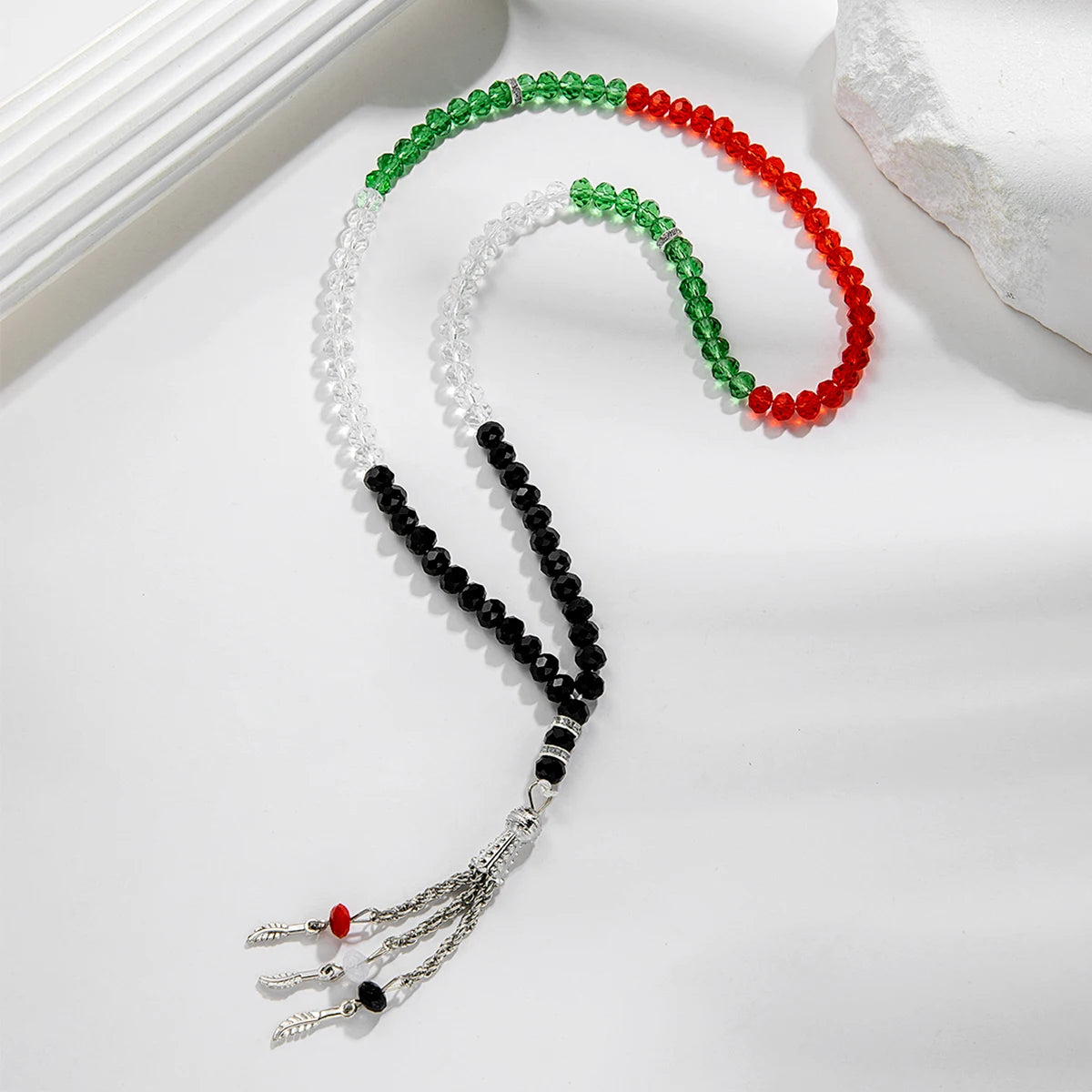 Personalized Long Colored Muslim Prayer Beads Prayer Beads Bracelets Religious Tokens Unisex Religious Jewelry Gifts